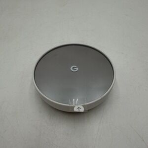 Google Nest Thermostat G4CVZ Programmable Wi-Fi Thermostat Snow No Back Cover